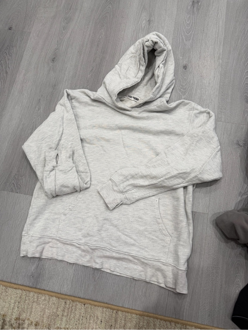 Women’s Joah Brown grey hoodie size small / medium
